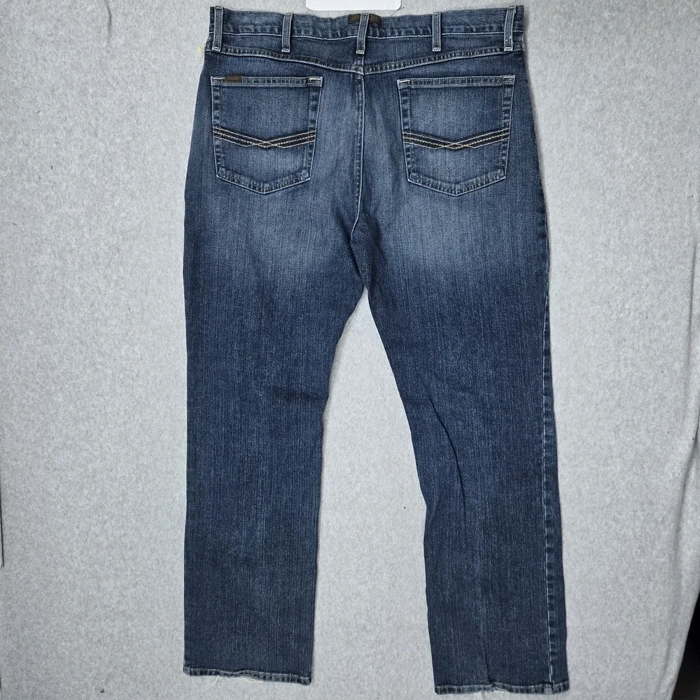 Ariat Men Jeans 38X34 Blue Denim M4 Bootcut Relaxed 33